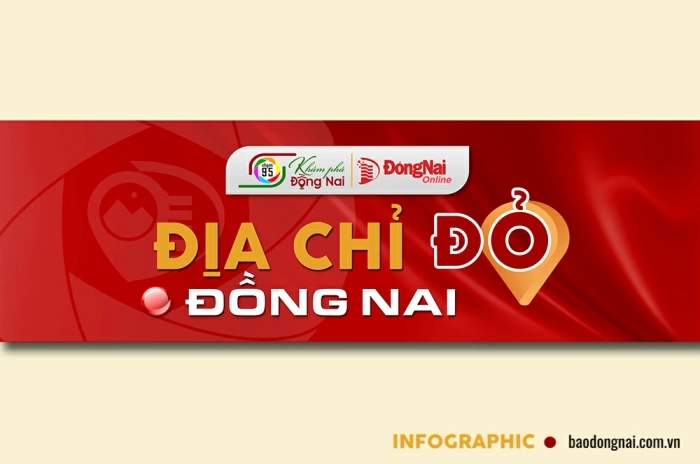 [Chuỗi Infographic] Địa chỉ đỏ Đồng Nai: Tòa hành chính tỉnh Long Khánh, Địa điểm Căn cứ Thị ủy Long Khánh, Cụm di tích Đình Xuân Lộc - chùa Xuân Hòa